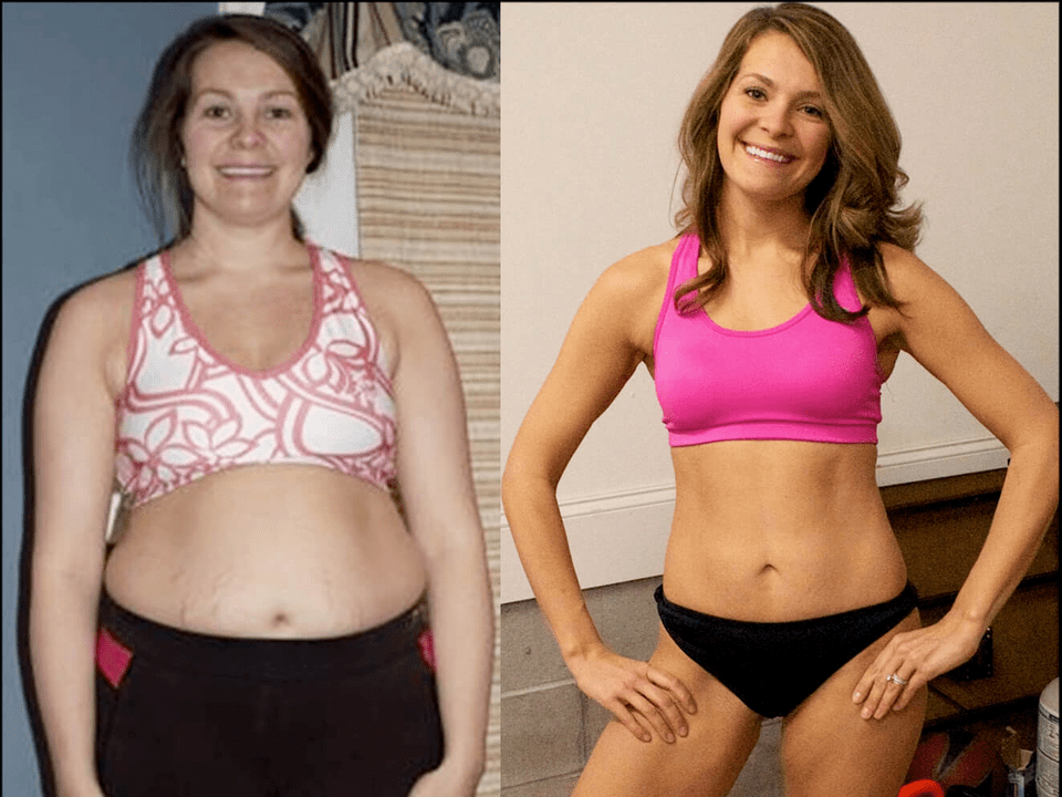 o resultado da dieta kefir antes e depois