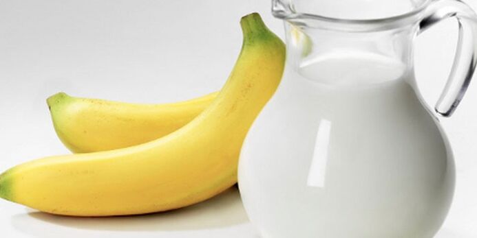 banana e leite para emagrecer