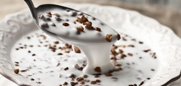 dieta de trigo sarraceno com kefir