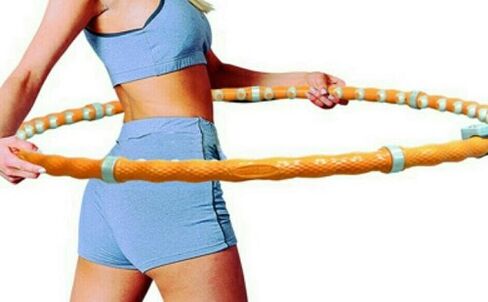 Exercícios com arco para perder peso na barriga e nas laterais